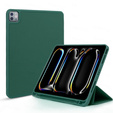 Чохол для Apple iPad Pro 13" 7 gen. 2024 (A2925, Smartcase з місцем для стилуса, темно-зелений