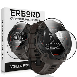 2x Гібридне скло ERBORD для Garmin Instinct E 45mm