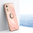 Чехол до Oppo A78 5G, Electro Ring, розовый rose gold