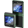 Чохол для Samsung Galaxy Z Flip7 FE / Z Flip6, PC Case, прозорий / зелений