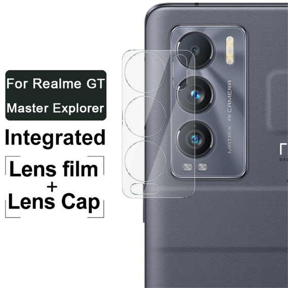 IMAK скло камери + кришка об'єктива для Realme GT Explorer Master