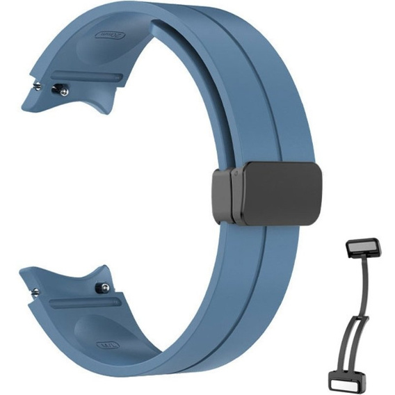 Силиконовый ремешок для Fitbit Inspire 3, Red Samsung Galaxy Watch 4 / 5 40/42/44/46/45MM PRO, Blue