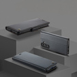 CASE фліп-чохол для Samsung Galaxy A54 5G, Litchi Wallet, чорний