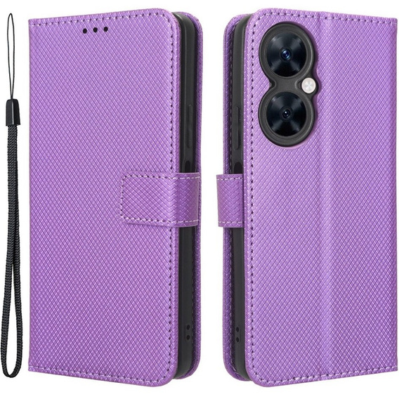 Откидной чехол для Huawei Nova 11i, Wallet Smart Magnet, фиолетовый