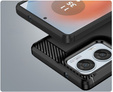 Чoхол до Motorola Edge 50 Fusion 5G, Carbon, чорний