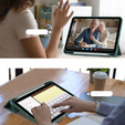 Чехол для iPad 10.9 2022 10 Gen, Smart Pencil, с держателем стилуса, зелёный