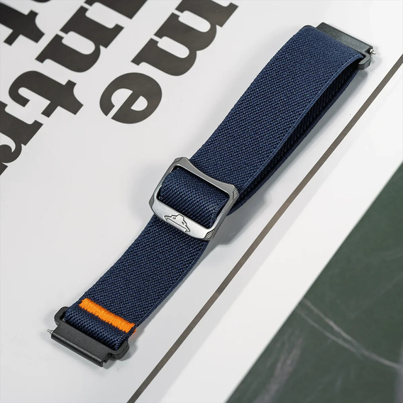 Ремешок Nylon до Samsung Galaxy Watch Active 22mm, Black