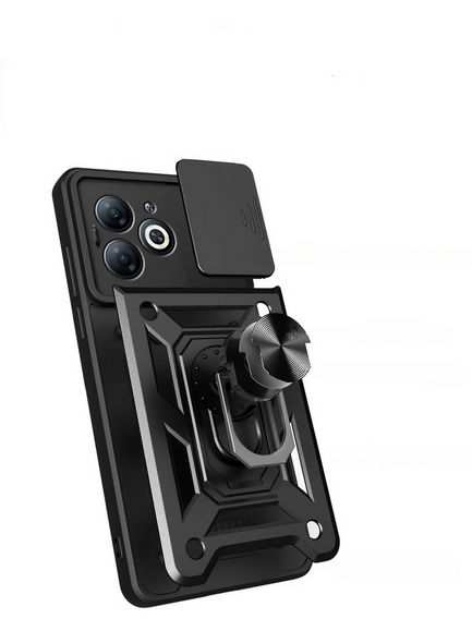 Чохол NOX Camera Slide Infinix Hot 40i, CamShield Slide, чорний