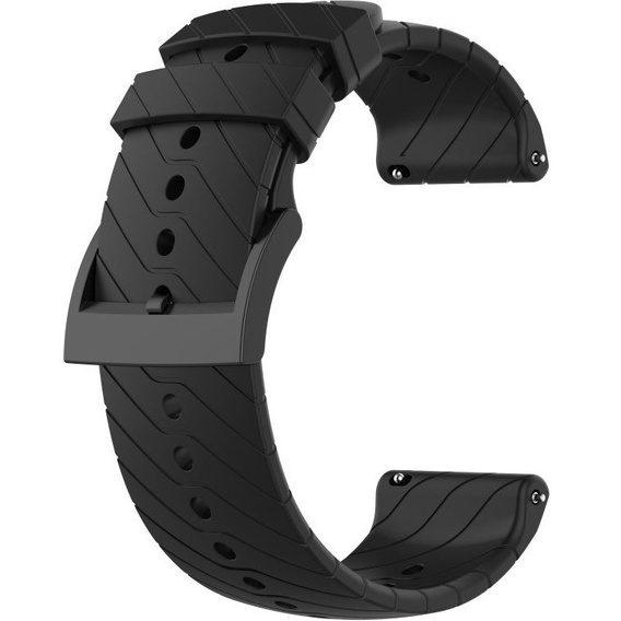 Силиконовый ремешок для Suunto 9 24 mm - Black