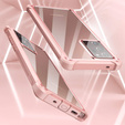 Бронированный чехол для Samsung Galaxy Note 20 Ultra, Dexnor Full Body, розовый rose gold