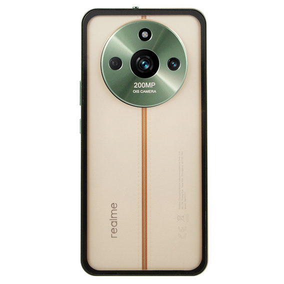 Чохол для Realme 11 Pro 5G / Pro+ 5G, Frame Case, зелений