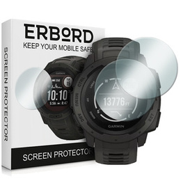 Защитное стекло 2х Erbord для дисплея смарт часов Garmin Instinct