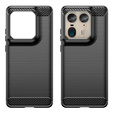 Чoхол до Motorola Edge 50 Ultra, Carbon, чорний
