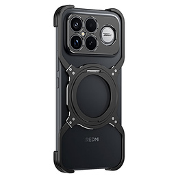 Чохол Metal Bumper з магнітом і підставкою для Xiaomi Poco F8 Ultra