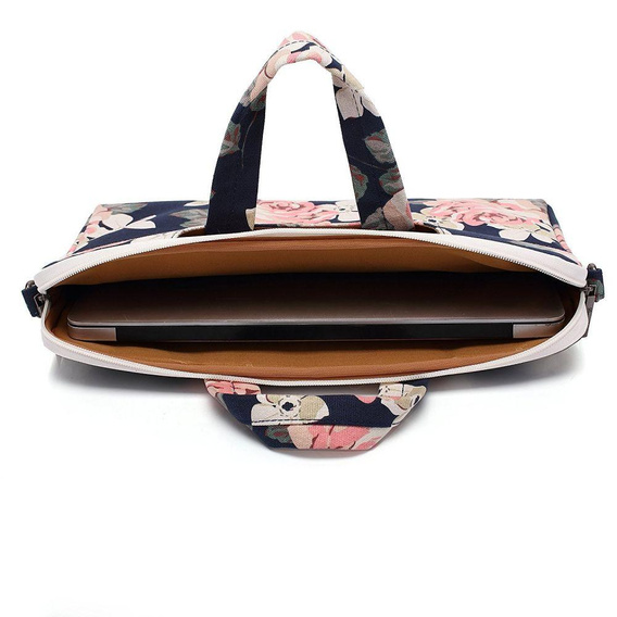 Canvaslife Briefcase Чехол для MacBook Pro 15/Pro 16 2019 - navy rose