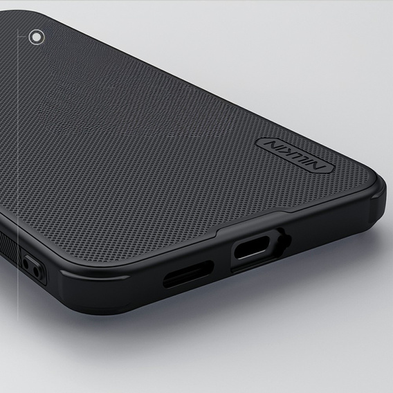 Чехол NILLKIN для Samsung Galaxy S25, Frosted Shield, для MagSafe, чёрный