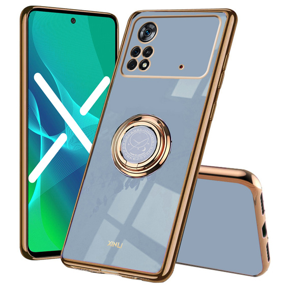 Чoхол до Xiaomi Poco X4 Pro 5G, Electro Ring, м'яти