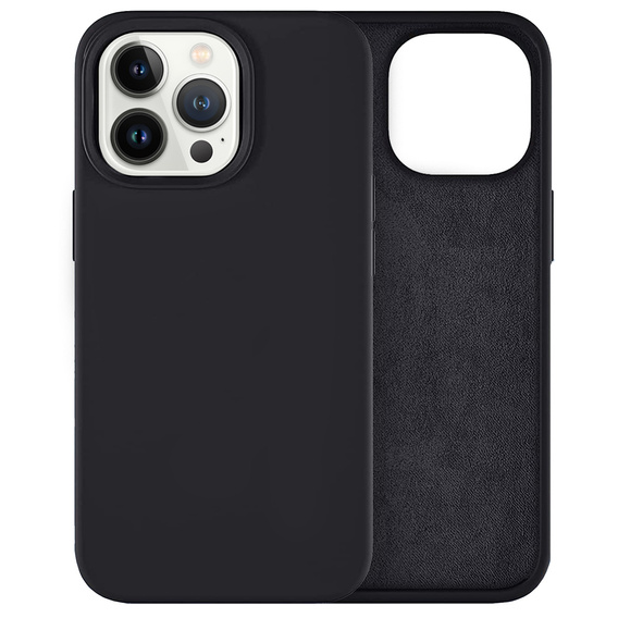Чoхол ERBORD до iPhone 13 Pro Max, Silicone, Black