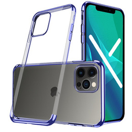 Чохол ERBORD TPU Frame для iPhone 13 Pro - Clear / Blue