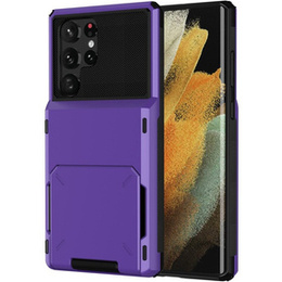 Чохол для Samsung Galaxy S24 Ultra, Card Holder, фіолетовий