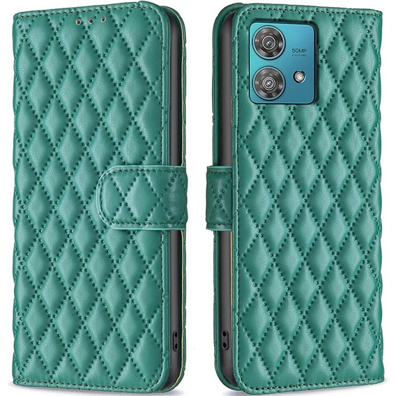 Чохол-книжка для Motorola Edge 40 Neo, Wallet, BINFEN COLOR, зелений