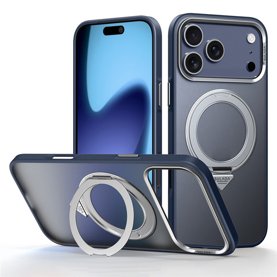 SULADA Magnetic Matte - чохол MagSafe з підставкою для iPhone 17 Pro Max