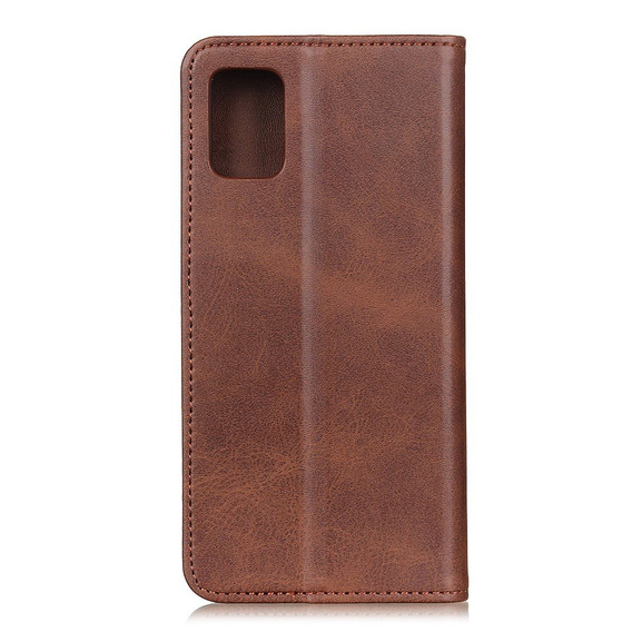 Флип-кейс для Samsung Galaxy M51, Split Leather, коричневый