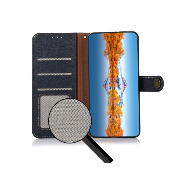 Чохол KHAZNEH RFID для Xiaomi 13T / 13T Pro, Litchi Texture, м'яти
