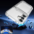 Чехол для Samsung Galaxy S24+ Plus, Card Holder, прозрачный