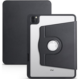 Чехол для iPad Pro 11" 2022/2021/2020 (4/3/2 gen.), с местом для стилуса, поворачивающийся на 360°, чёрный