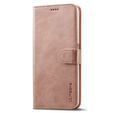 Откидной чехол для Oppo A17, LC.IMEEKE, розовый rose gold