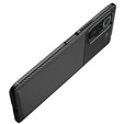 Чехол до Xiaomi Redmi Note 10 Pro, Carbon Gel, чёрный