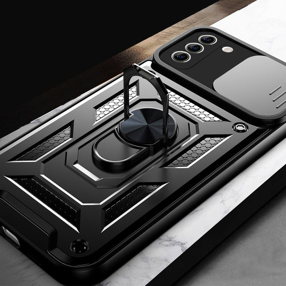 Чохол NOX Camera Slide Samsung Galaxy S20 Plus, CamShield Slide, чорний