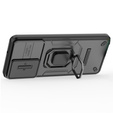 Чохол для Realme C67 4G, KickStand Camera Lens, чорний