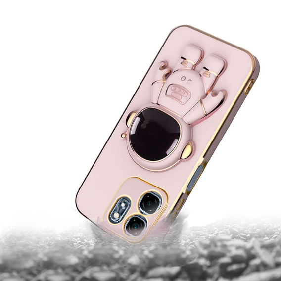 Чoхол до Infinix Hot 50i 4G, Astronaut, рожевий