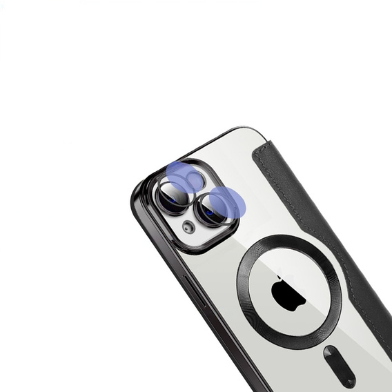 Откидной чехол для iPhone 13, RFID Wallet MagSafe CamShield, чёрный