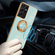 Чехол до Samsung Galaxy S22 Ultra, Electro Ring, мятный