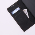 Чехол для Oppo A78 5G, ERBORD Vintage, бумажник с клапаном, чёрный