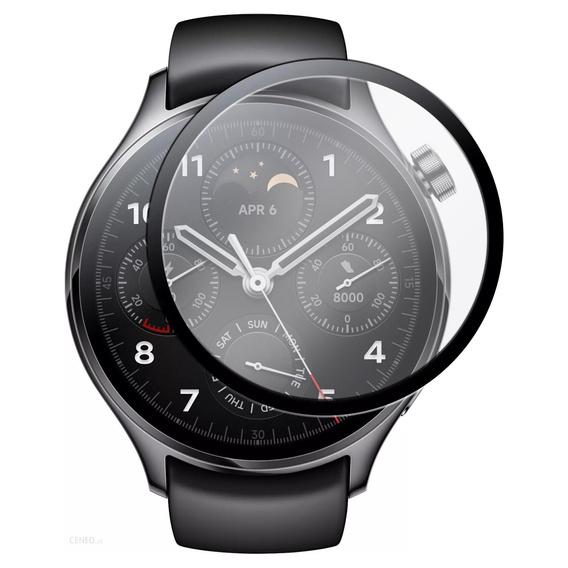 2x Гібридне скло ERBORD для Xiaomi Watch S1 Pro