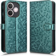 Чохол-фліп для Oppo A5 Pro 5G, Wallet Rhombus, зелений