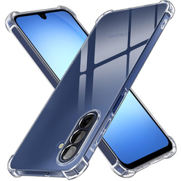 Чехол для Samsung Galaxy A17 5G, усиленный, с защитой камеры, прозрачный