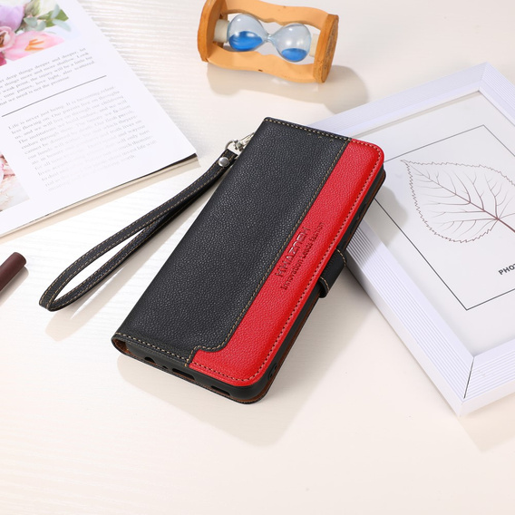 Чохол-книжка для OnePlus 11 5G, KHAZNEH RFID, Dual Color, чорний