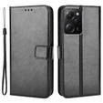 Откидной чехол для Xiaomi Poco X5 Pro 5G, Wallet, чёрный