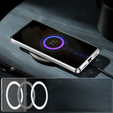 Захисний чохол для камери Samsung Galaxy S21 FE 5G, CamShield MagSafe, прозорий / сріблястий