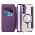 Чохол-книжка для Samsung Galaxy A56, RFID Wallet MagSafe CamShield, фіолетовий