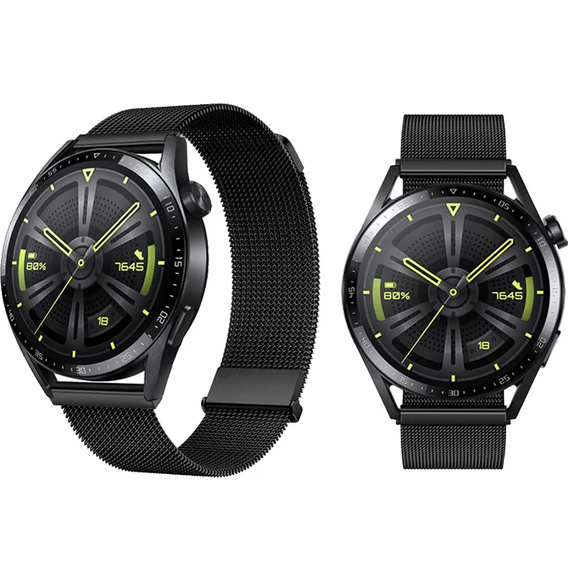 Milanese Браслет для часов 20mm, Black