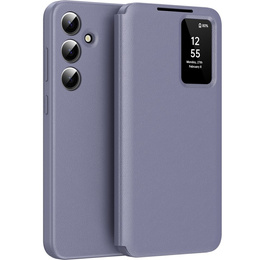 Фліп-чохол для Samsung Galaxy S24+ Plus, Smart View Wallet, фіолетовий
