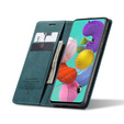 Чехол CASEME для Samsung Galaxy A51, Leather Wallet Case, зелёный