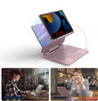 Чехол-клавиатура для iPad 7/8/9 10.2, Dexnor Magnetic Keyboard Touchpad, чёрный