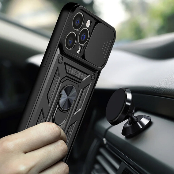 Чохол NOX Camera Slide iPhone 14 Pro Max, CamShield Slide, чорний